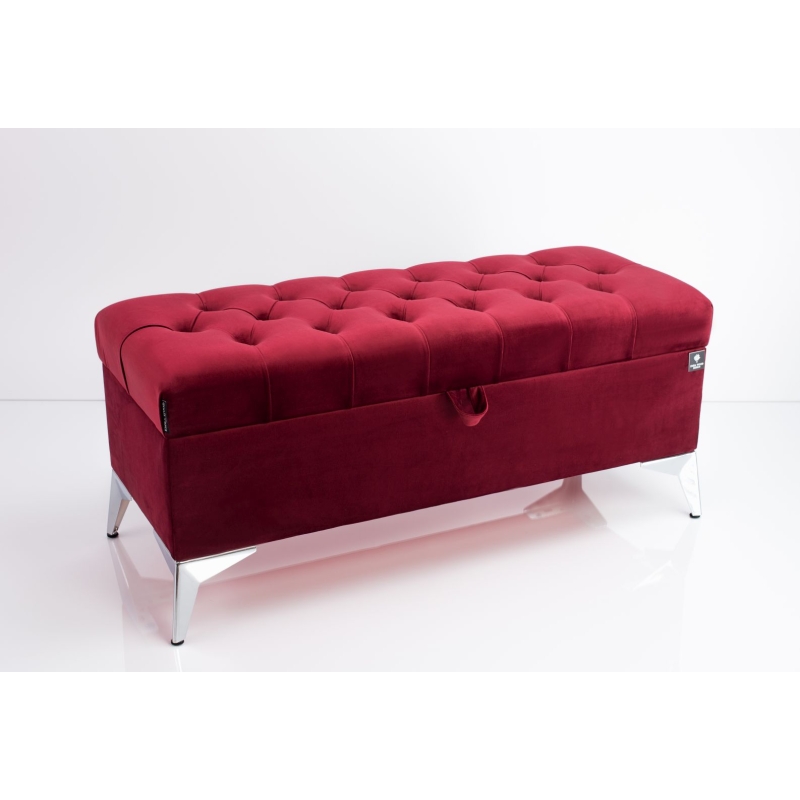 Tufted Storage Bench